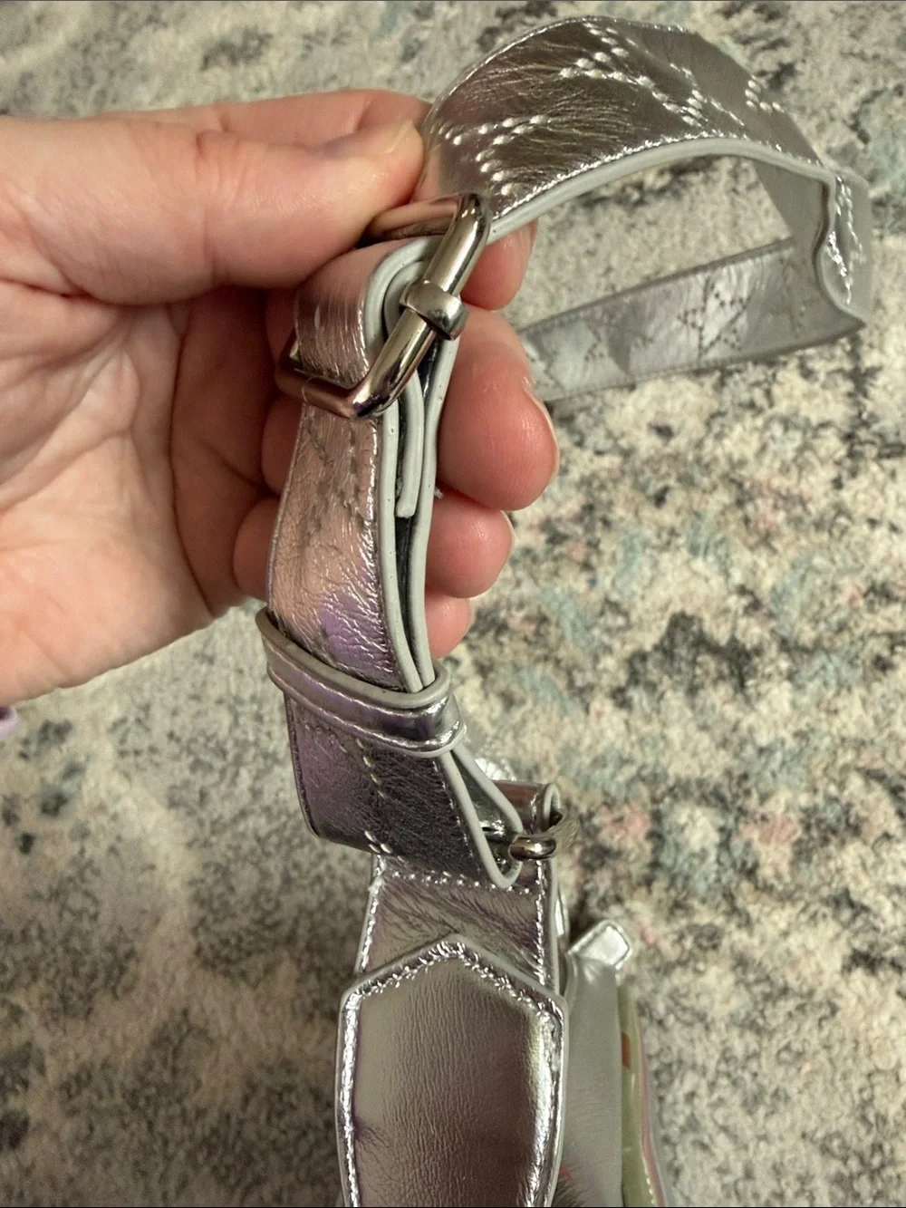 Stella McCartney Kids Silver Star Purse